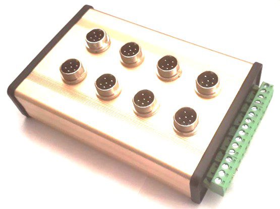 دیتالاگر ۱۶ کاناله دقیق دما ( ۸ ترموکوپل + ۸ کانال RTD + دو خروجی رله)