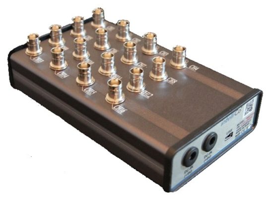 دیتالاگر 16 کاناله 32 بیتی با سرعت 38kS/s